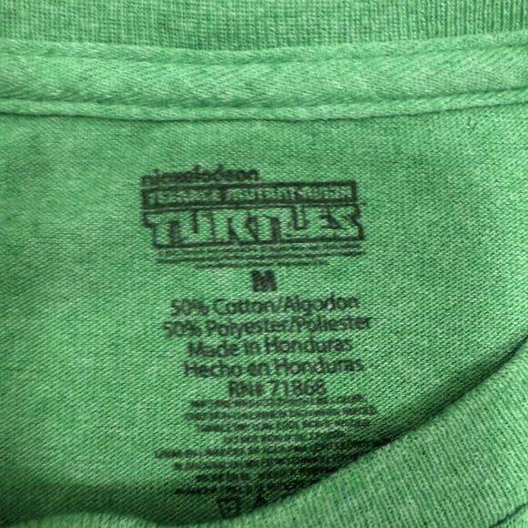 Teenage Mutant Ninja Turtles Mutant T-shirt Medium Green - Picture 3 of 5